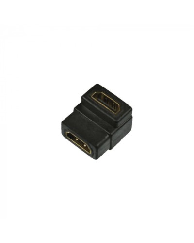 Соединитель угловой HDMI розетка(А)/ HDMI розетка(А) LAZSO (APHH00/AA(90)) в Ижевске Коннекторы Pintop.ru