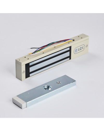 R-Lock RL-EM180-0SG - Электромагнитный замкок, 180кг, DC12/24B, цвет серый, RAL7032 (галечный серый), два датчика втроены в корпус замка: датчик Холла и магнито-контактный датчик в Ижевске Электромагнитные замки Pintop.ru