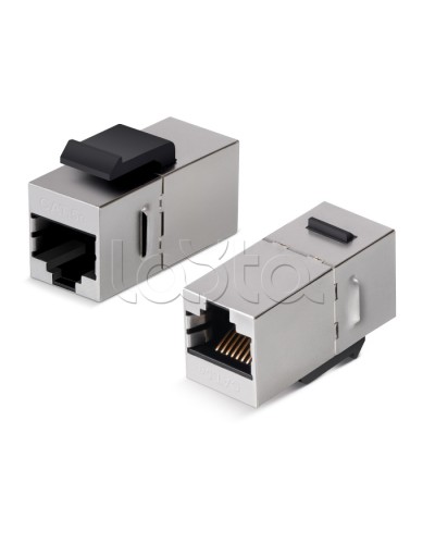 Адаптер проходной Cabeus CA-KJ-8p8c-C5e-SH в Ижевске Проходные адаптеры RJ-45 и разветвители Pintop.ru