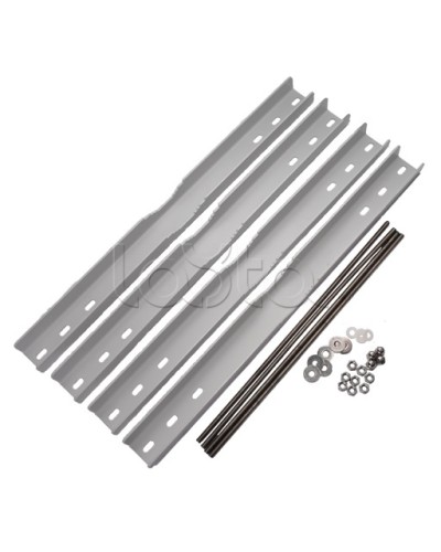 Комплект кронштейнов для крепления ТШ на круглые опоры Спектрон Крепление ТШ на опору в Ижевске Крепежные изделия Pintop.ru