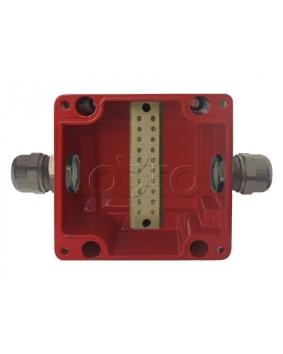 Коробка соединительная Магнито-контакт МКС 2ВК «МОРОЗ» IP66/IP68 цвет красный в Ижевске Распределительные коробки Pintop.ru