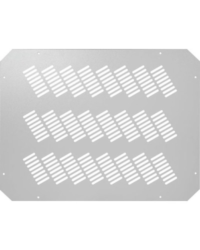 Заглушка проема вентиляторного блока, перфорированная TLK TLK-BLNK-FAN-P-GY в Ижевске Полки для шкафов и стоек Pintop.ru