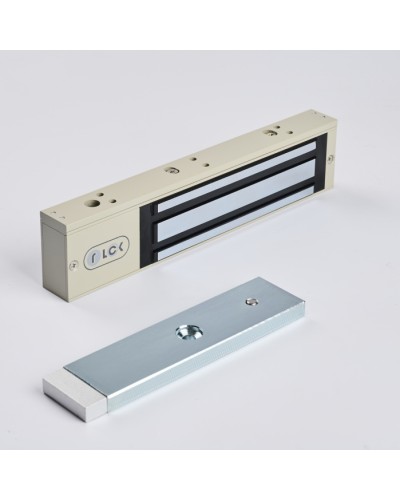 R-Lock RL-EM280-LSG - Электромагнитный замкок, 280кг, DC12/24B, цвет серый, RAL7032 (галечный серый), два датчика втроены в корпус замка: датчик Холла и магнито-контактный датчик в Ижевске Электромагнитные замки Pintop.ru