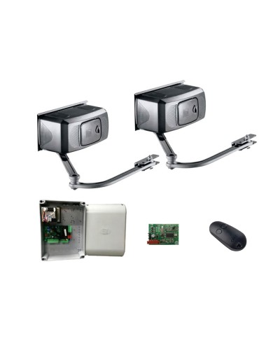 Комплект автоматики для двухстворчатых распашных ворот Came F1000 KIT на основе привода F1000 (блок управления ZF1N, радиоуправление) в Ижевске Автоматизация ворот Pintop.ru