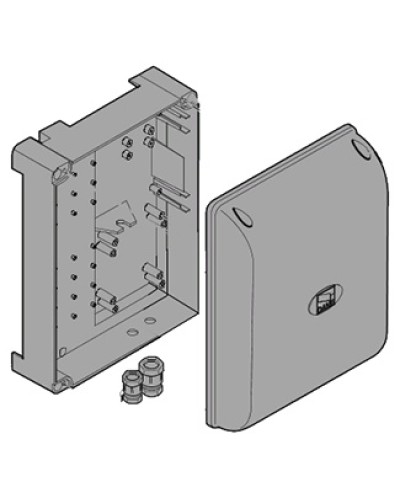 Корпус блока управления G2080 G2081 Came 119RIR238 в Ижевске Запчасти для шлагбаумов и автоматики Pintop.ru