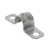 Скоба металлическая двухлапковая d14-15 мм (10 шт) EKF PROxima (sm-2-14-15-r)