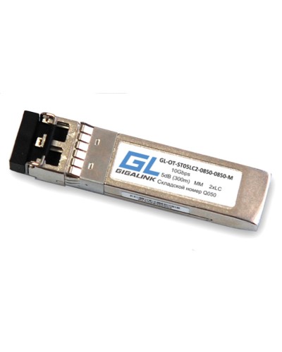 SFP+ модуль Gigalink GL-OT-ST05LC2-0850-0850-M в Ижевске Модули SFP/XFP/GBIC Pintop.ru