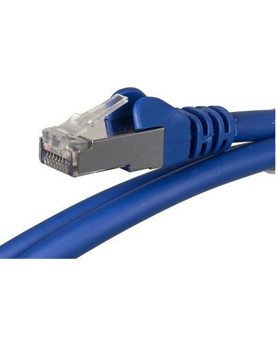 Патч-корд RJ45 - RJ45, 4 пары, FTP, категория 5е, 7 м, синий LSZH LANMASTER LAN-PC45/S5E-7.0-BL в Ижевске Патч-корды и пигтейлы Pintop.ru