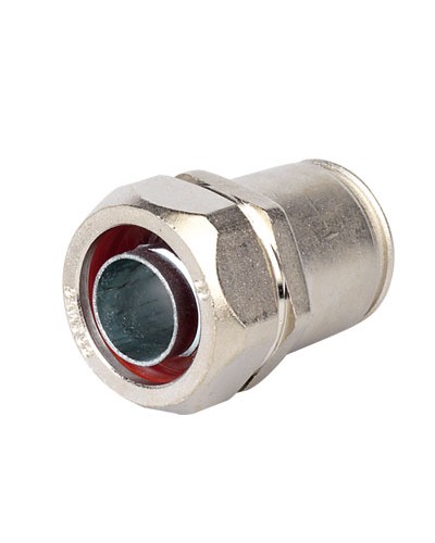 Муфта металлорукав DN 12-жесткая труба д.16мм, IP66/IP67, никелированная латунь DKC 6117-12N в Ижевске Повороты, муфты, тройники Pintop.ru