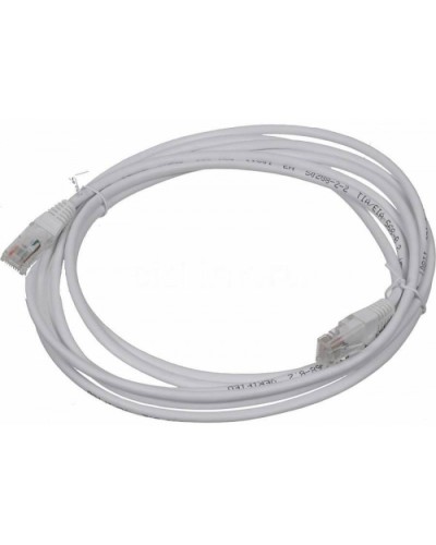 Патч-корд RJ45 TWT UTP кат.5e, с заливными колпачками, 1 м, серый TWT TWT-45-45-1.0-GY в Ижевске Патчкорды (медные) Pintop.ru
