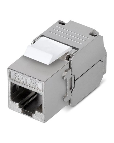 Модуль Keystone Jack RJ-45(8P8C), FTP экранированный, CAT 5e, тип 180 град., самозажимной REXANT PRO 02-0071 в Ижевске Модули Keystone Pintop.ru
