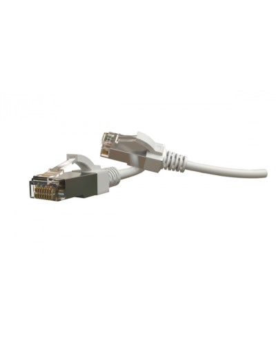 Патч-корд S/FTP Hyperline (PC-LPT-SFTP-RJ45-RJ45-C6-2M-LSZH-WH) в Ижевске Патчкорды (медные) Pintop.ru