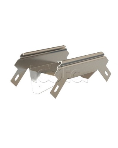 Угол 90° вертикальный наружный Hyperline RST-VEA90-400-80-0,8-SZ в Ижевске Аксессуары для лотков Pintop.ru