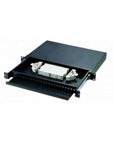 Кросс оптический 19 1U стоечный на 24 адаптера FC LANMASTER LAN-FOBM-RMS-24FC в Ижевске Кросс оптический Pintop.ru