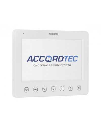 Видеодомофон 7 AccordTec AT-VD 751C/M WH в Ижевске Абонентские видеоустройства Pintop.ru