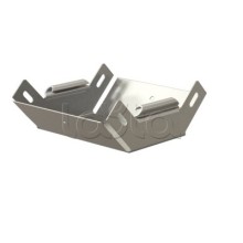 Угол 90° вертикальный внутренний Hyperline RST-VIA90-150-100-0,8-SZ