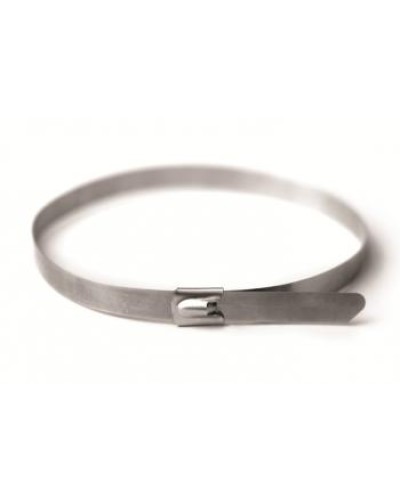 Хомут из нержавеющей стали AISI 304 8х400 DKC 27414 в Ижевске Стяжки-хомуты Pintop.ru