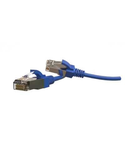 Патч-корд S/FTP Hyperline (PC-LPT-SFTP-RJ45-RJ45-C6-3M-LSZH-BL) в Ижевске Патчкорды (медные) Pintop.ru