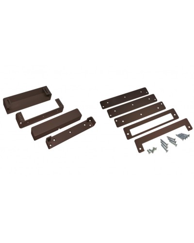 Комплект монтажный для замка ALM-700S с возможностью регулировки ALeko МК 700S-PS (коричневый) в Ижевске Дополнительное оборудование для СКУД Pintop.ru