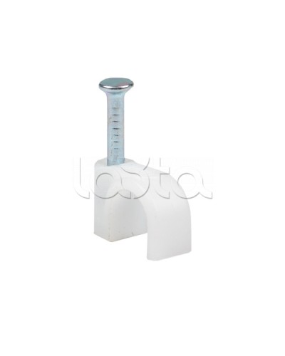 Скоба крепежная круглая (6мм.) (50шт.) EKF PROxima (plcn-sr-6) в Ижевске Держатели, клипсы, скобы Pintop.ru