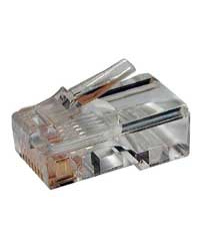 Разъем RJ-45 под витую пару, кат 5 Hyperline PLUG-8P8C-U-C5 в Ижевске Коннекторы и разъемы Pintop.ru