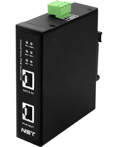 Промышленный PoE-инжектор Gigabit Ethernet на 90W с бустером напряжения NST NS-PI-1G-90/IB в Ижевске Дополнительное оборудование для сетей Pintop.ru